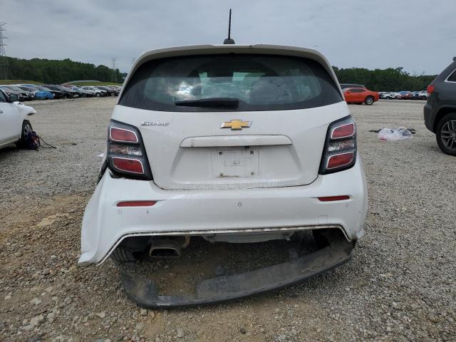 1G1JG6SB2K4121411 - 2019 CHEVROLET SONIC WHITE photo 6