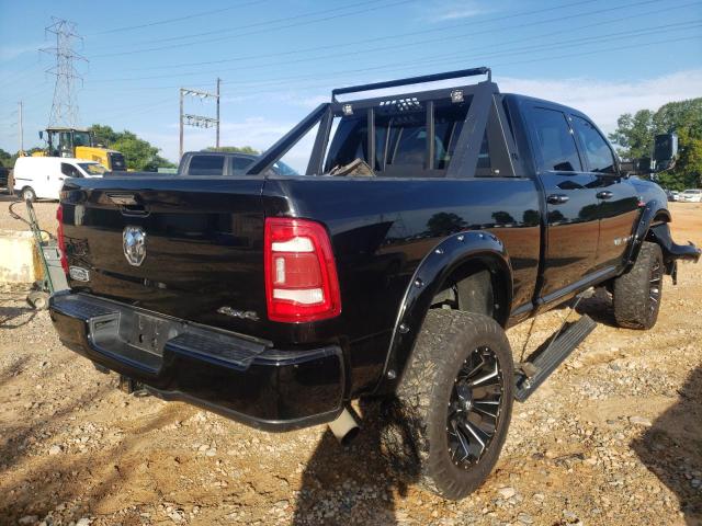 3C6UR5GLXKG725082 - 2019 RAM 2500 LONGHORN BLACK photo 4