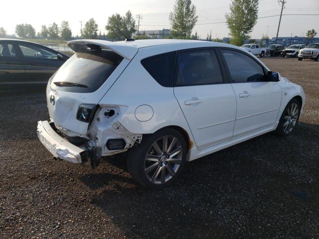 JM1BK34L391238974 - 2009 MAZDA SPEED 3 WHITE photo 3