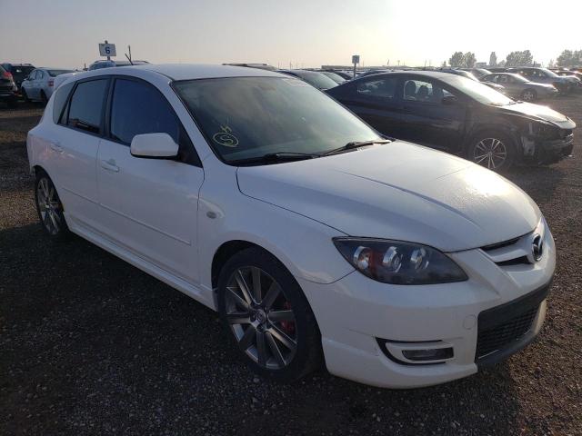 JM1BK34L391238974 - 2009 MAZDA SPEED 3 WHITE photo 4
