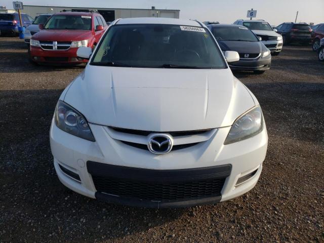 JM1BK34L391238974 - 2009 MAZDA SPEED 3 WHITE photo 5
