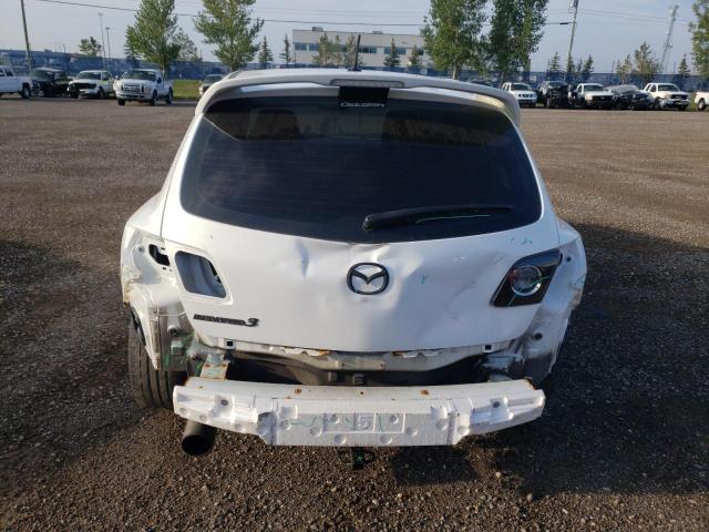 JM1BK34L391238974 - 2009 MAZDA SPEED 3 WHITE photo 6