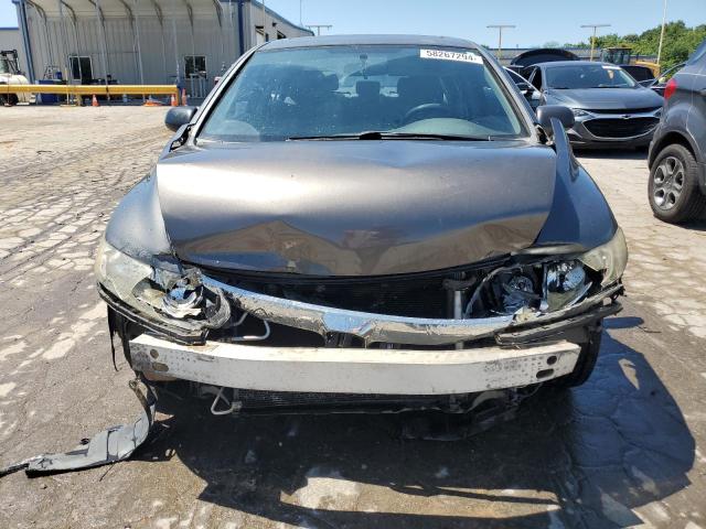 2HGFA1F87AH514551 - 2010 HONDA CIVIC EX GRAY photo 5