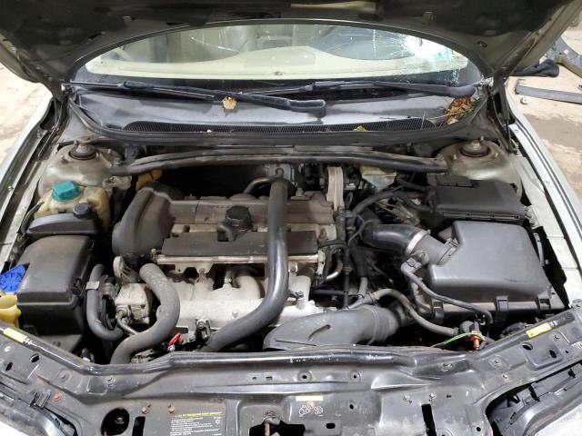 YV1RS592572630494 - 2007 VOLVO S60 2.5T SILVER photo 11