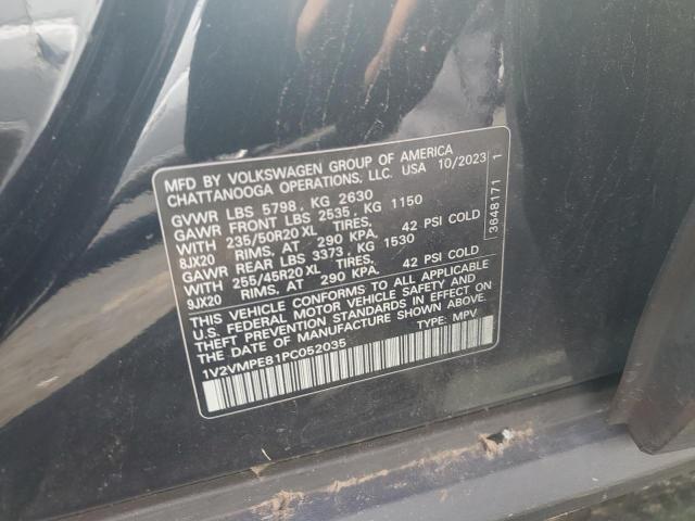 1V2VMPE81PC052035 - 2023 VOLKSWAGEN ID.4 PRO S 黑色 照片 13