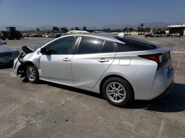 JTDKARFU1L3122535 - 2020 TOYOTA PRIUS L SILVER photo 2