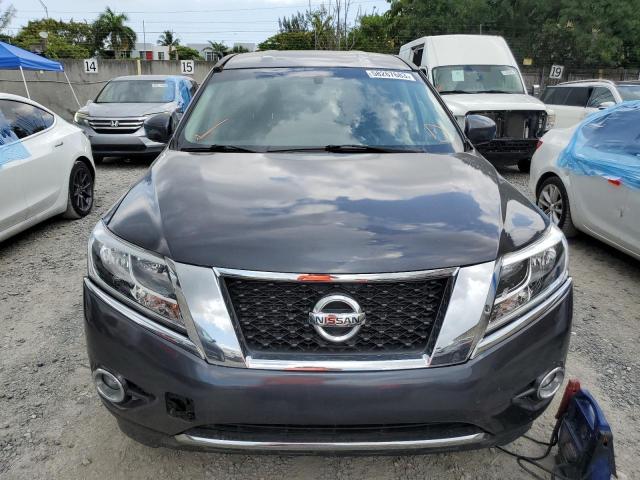 5N1AR2MM1EC709671 - 2014 NISSAN PATHFINDER S BLACK photo 5