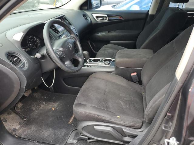 5N1AR2MM1EC709671 - 2014 NISSAN PATHFINDER S BLACK photo 7