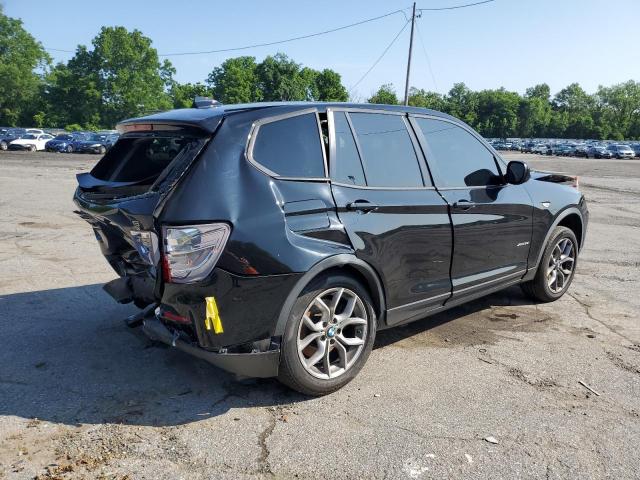 5UXWX7C58DL979971 - 2013 BMW X3 XDRIVE35I BLACK photo 3