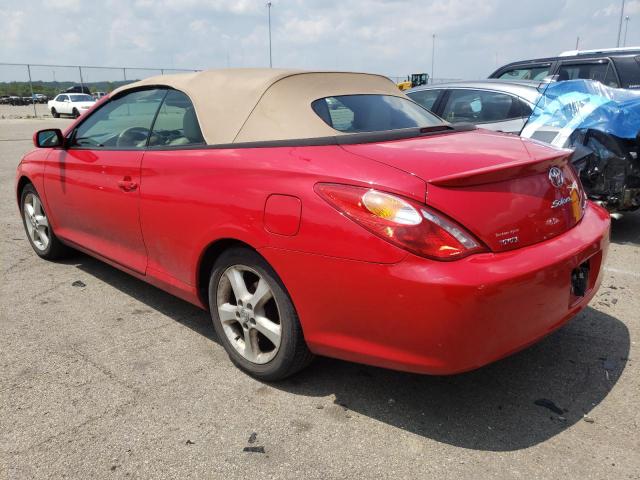 4T1FA38P94U028626 - 2004 TOYOTA SOLARA SE RED photo 2