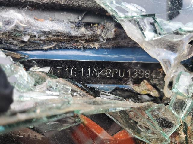 4T1G11AK8PU139843 - 2023 TOYOTA CAMRY SE NIGHT SHADE BLUE photo 12