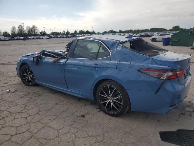 4T1G11AK8PU139843 - 2023 TOYOTA CAMRY SE NIGHT SHADE BLUE photo 2