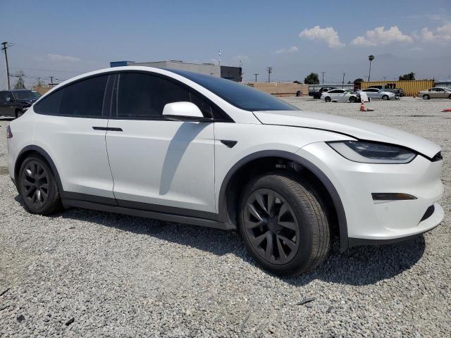 7SAXCBE69NF333226 - 2022 TESLA MODEL X 白色 照片 4