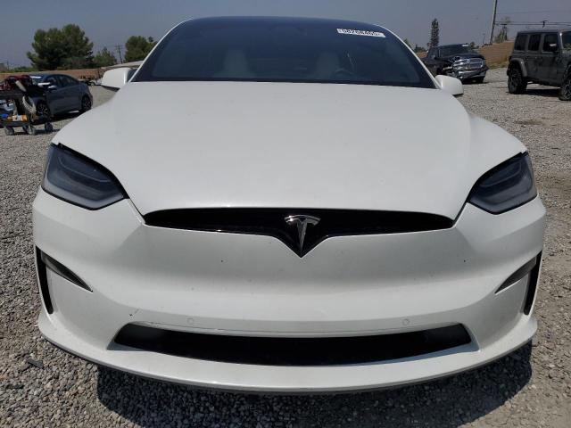 7SAXCBE69NF333226 - 2022 TESLA MODEL X 白色 照片 5