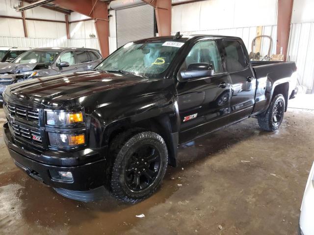 1GCVKREC5FZ375099 - 2015 CHEVROLET SILVERADO K1500 LT BLACK photo 1