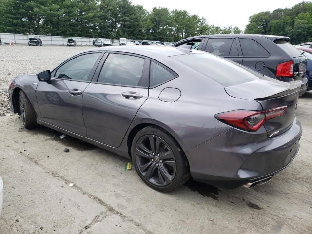 19UUB5F50MA001212 - 2021 ACURA TLX TECH A GRAY photo 2