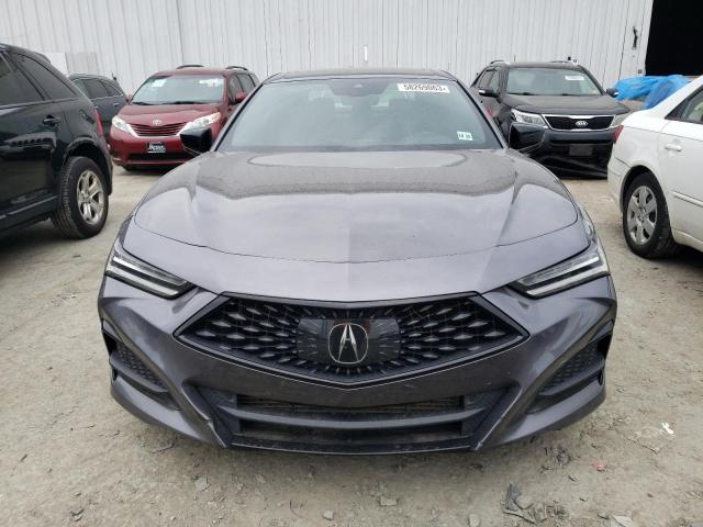 19UUB5F50MA001212 - 2021 ACURA TLX TECH A GRAY photo 5