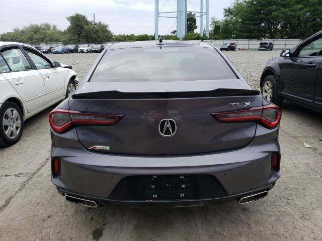 19UUB5F50MA001212 - 2021 ACURA TLX TECH A GRAY photo 6