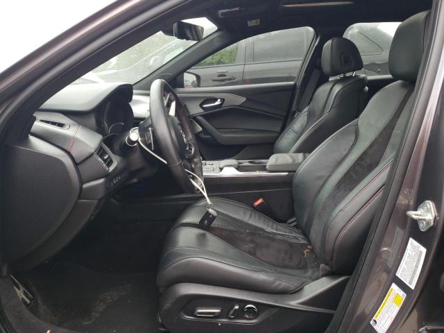 19UUB5F50MA001212 - 2021 ACURA TLX TECH A GRAY photo 7