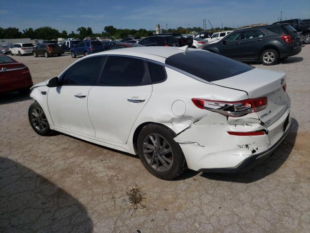 5XXGT4L39LG395558 - 2020 KIA OPTIMA LX WHITE photo 2