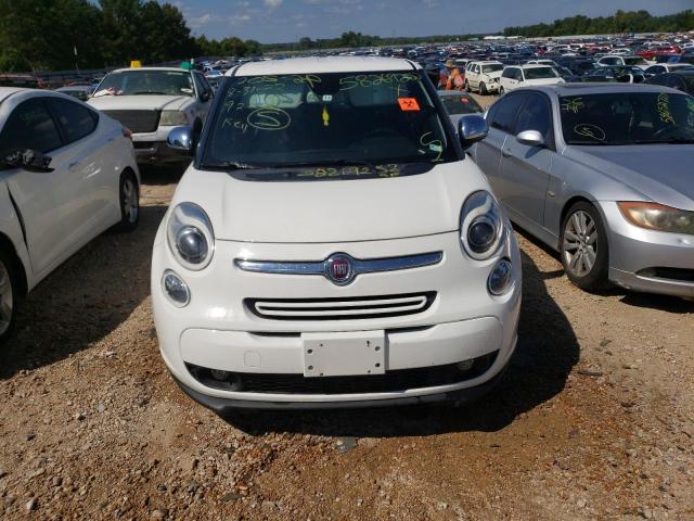 ZFBCFACH7EZ017287 - 2014 FIAT 500L LOUNGE WHITE photo 9