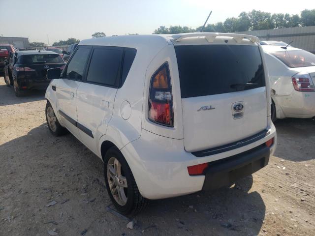 KNDJT2A23A7151334 - 2010 KIA SOUL + WHITE photo 3