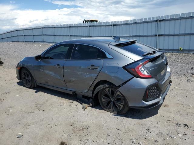 SHHFK7H7XJU240043 - 2018 HONDA CIVIC EXL ნაცრისფერი ფოტო 2