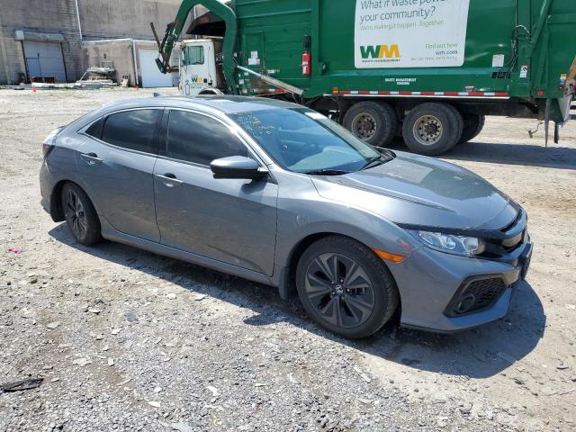 SHHFK7H7XJU240043 - 2018 HONDA CIVIC EXL ნაცრისფერი ფოტო 4