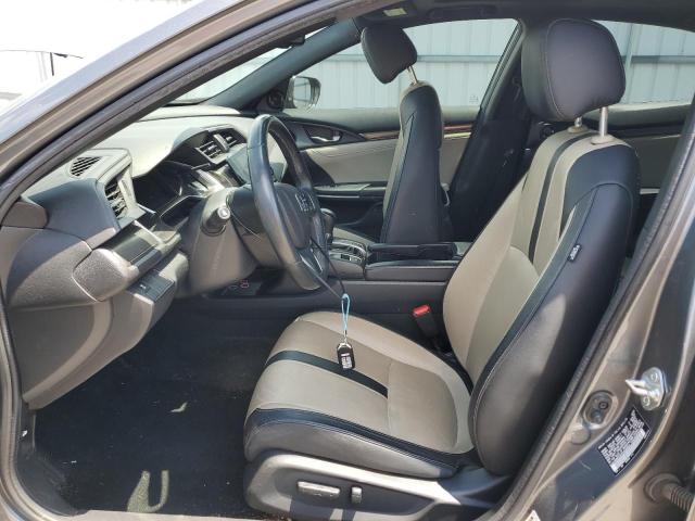 SHHFK7H7XJU240043 - 2018 HONDA CIVIC EXL ნაცრისფერი ფოტო 7