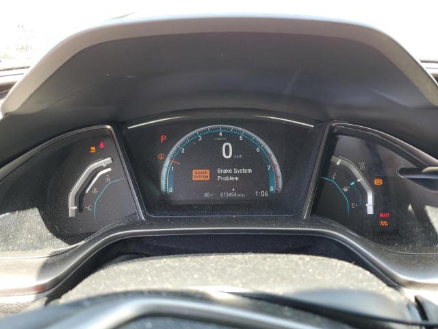 SHHFK7H7XJU240043 - 2018 HONDA CIVIC EXL ნაცრისფერი ფოტო 9