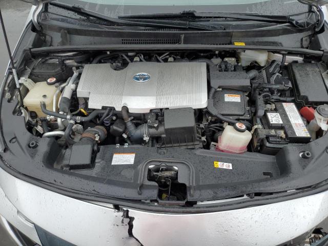JTDKARFPXH3018711 - 2017 TOYOTA PRIUS PRIM ვერცხლისფერი ფოტო 11