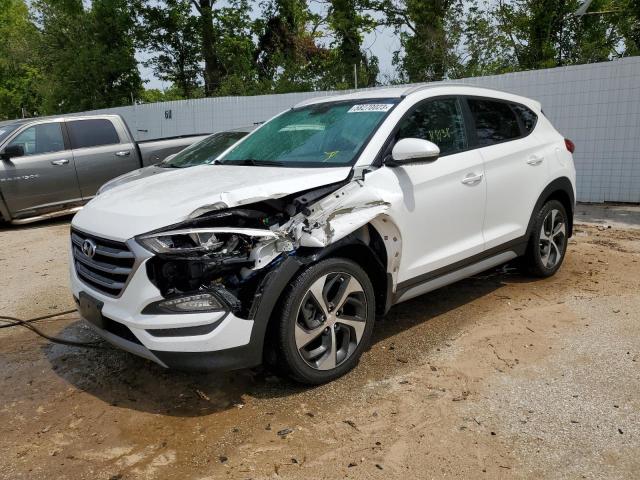 KM8J3CAL7JU764519 - 2018 HYUNDAI TUCSON SPORT WHITE photo 1