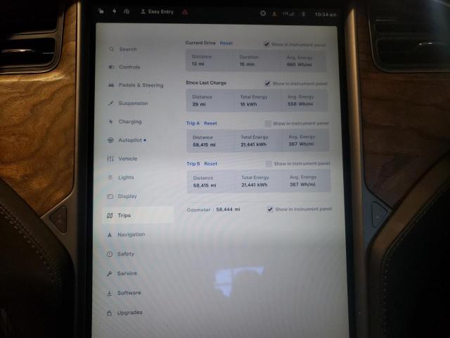 5YJSA1E29KF305961 - 2019 TESLA MODEL S CHARCOAL photo 9