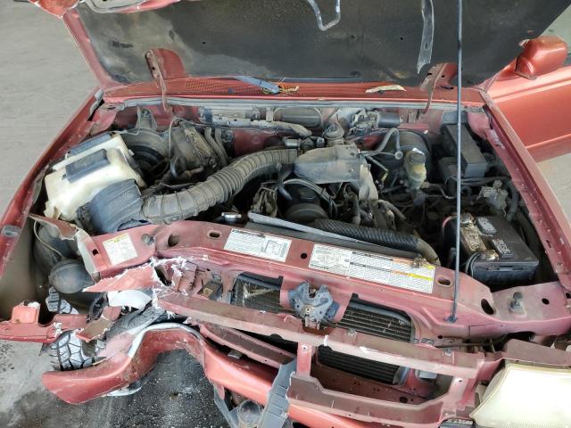 1FTYR10C1WPA77064 - 1998 FORD RANGER RED photo 11