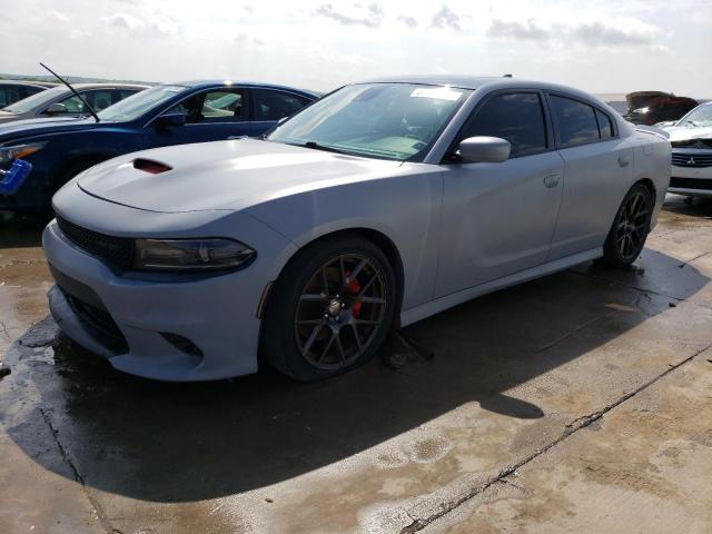 2C3CDXGJXGH308361 - 2016 DODGE CHARGER R/T SCAT PACK GRAY photo 1