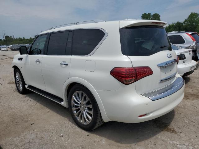 JN8AZ2NE2H9150858 - 2017 INFINITI QX80 BASE WHITE photo 2