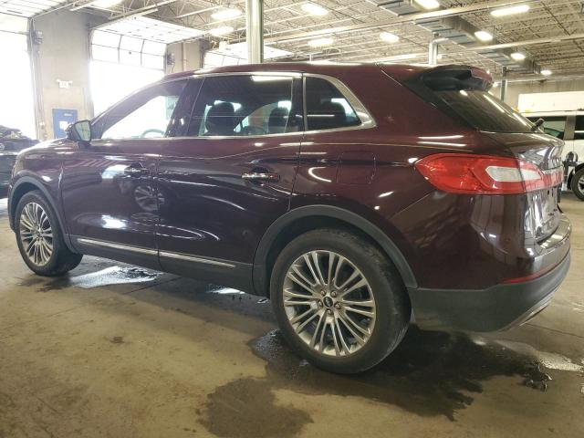 2LMPJ8LR2JBL42716 - 2018 LINCOLN MKX RESERVE Bordo fotoğraf 2