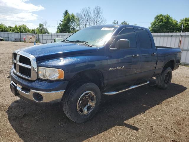 3D7KS28CX5G811892 - 2005 DODGE RAM 2500 ST BLUE photo 1