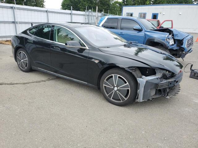 5YJSA1DN0DFP20097 - 2013 TESLA MODEL S BLACK photo 4