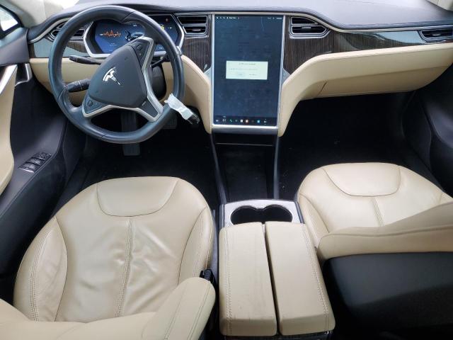 5YJSA1DN0DFP20097 - 2013 TESLA MODEL S BLACK photo 8