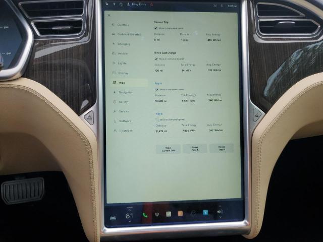 5YJSA1DN0DFP20097 - 2013 TESLA MODEL S BLACK photo 9