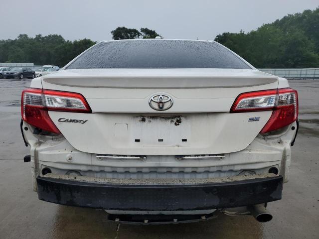 4T1BF1FK2DU643272 - 2013 TOYOTA CAMRY L WHITE photo 6