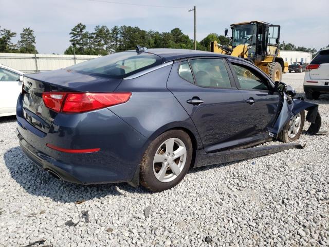 5XXGM4A71FG441245 - 2015 KIA OPTIMA LX BLUE photo 3