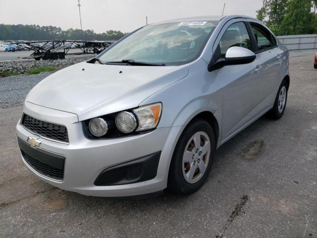 1G1JA5SH3F4176102 - 2015 CHEVROLET SONIC LS ვერცხლისფერი ფოტო 1