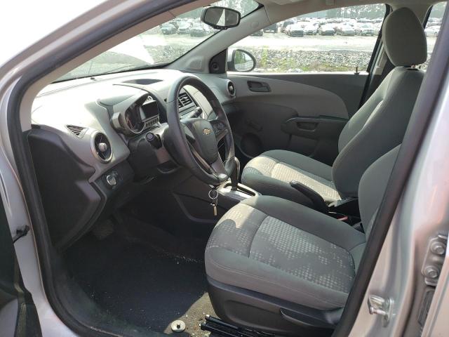 1G1JA5SH3F4176102 - 2015 CHEVROLET SONIC LS ვერცხლისფერი ფოტო 7