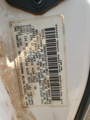 5TBRT3415YS058982 - 2000 TOYOTA TUNDRA ACCESS CAB 灰色 照片 12