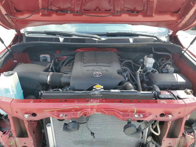 5TFRM5F18HX119717 - 2017 TOYOTA TUNDRA DOUBLE CAB SR/SR5 RED photo 11