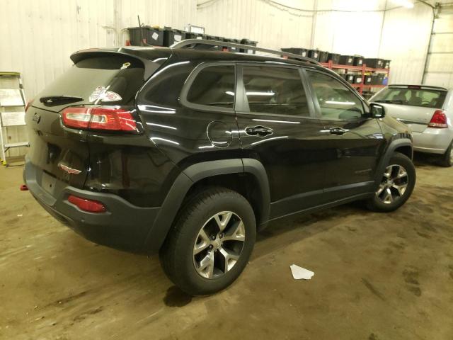 1C4PJMBB5HW648315 - 2017 JEEP CHEROKEE TRAILHAWK BLACK photo 3