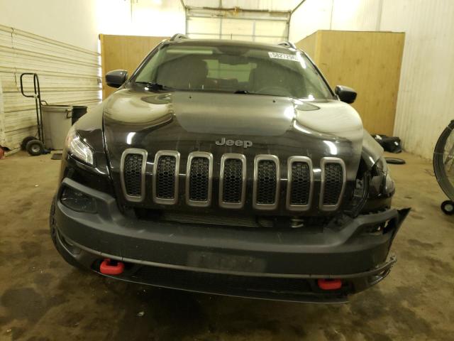 1C4PJMBB5HW648315 - 2017 JEEP CHEROKEE TRAILHAWK BLACK photo 5