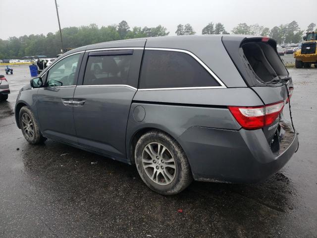 5FNRL5H67CB015279 - 2012 HONDA ODYSSEY EXL 灰色 照片 2